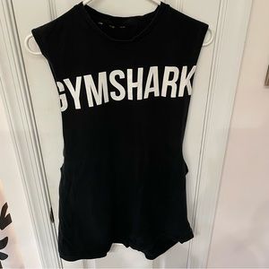 Gymshark Bold Graphic Drop Armhole Tank - Black